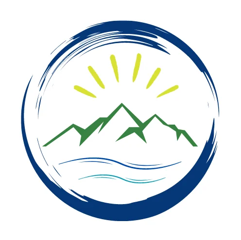 Logo CéNaturo06 représentant les 4 éléments eau, air, feu, terre